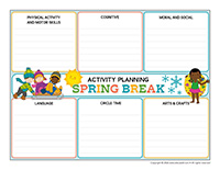 Interactive planning-Spring Break