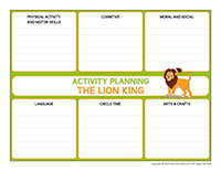 Interactive planning-The Lion King