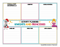 Interactive planning-knights and princesses