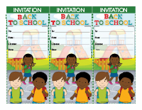 Invitations-Back to school