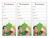 Invitations-Christmas-Gift exchange