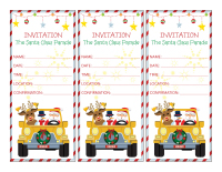 Invitations-The Santa Claus Parade