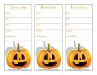 Invitations-pumpkin