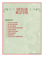 Labels-Handmade gifts-Soup-1