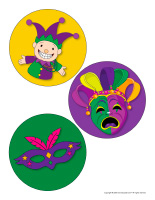 Large stickers-Mardi Gras-1