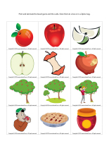 Magnifying glass game-Apples