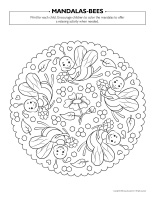 Mandalas-Bees