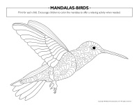Mandalas-Birds