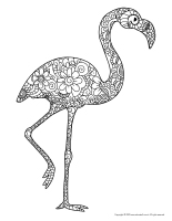 Mandalas-Flamingoes