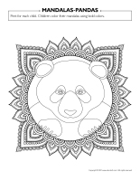 Mandalas-Pandas