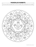 Mandalas Rabbits