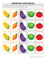 Miniature-Vegetables