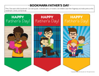 Model bookmark-Father’s Day 2022