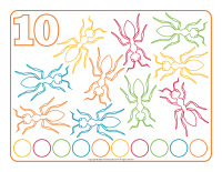Modeling dough activity placemats-Ants