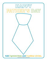 Modeling dough activity placemats-Father&rsquo;s Day-2026-1