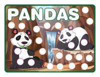 Modeling dough activity-placemats-Pandas