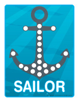 Modeling dough activity placemats-Sailors-1