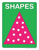 Modeling dough activity placemats-Shapes