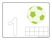 Modeling dough activity placemats-Soccer balls-1