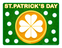 Modeling dough activity placemats-St-Patrick’s-Day-1