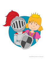 Models-knights and princesses