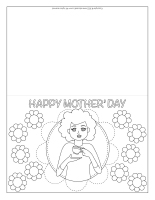 Mother’s Day cards-Black and white 2024