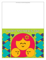Mother's Day cards color 2023-2
