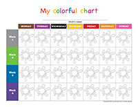 My colorful chart