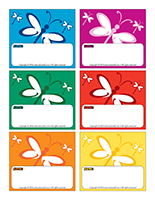 Nametags-Dragonflies Nametags-Dragonflies