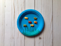 Paper Plate Goldfish Bowl-4