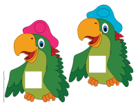 Parrots-Shape and color recognition