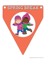Pennants-Spring Break