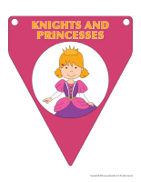 Pennants-knights and princesses-1