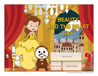 Perpetual calendar-Beauty and the Beast Day