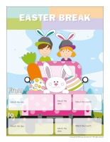 Perpetual calendar-Easter break 2023
