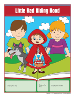 Perpetual calendar-Little Red Riding Hood