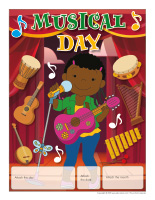 Perpetual calendar-Musical Day