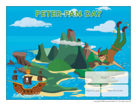 Perpetual calendar-Peter Pan Day