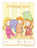 Perpetual calendar-Pyjama Day