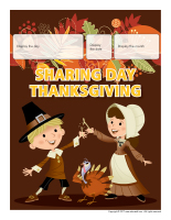 Perpetual-calendar-Sharing Day Thanksgiving