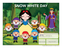 Perpetual calendar-Snow White Day