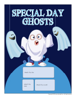 Perpetual calendar-Special Day-Ghosts