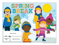 Perpetual calendar-Spring Break