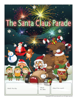 Perpetual calendar-The Santa Claus Parade