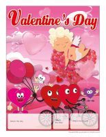 Perpetual calendar-Valentine's Day