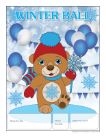 Perpetual calendar-Winter ball