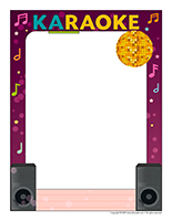 Picture frame-Special-Day-Karaoke