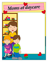 Picture frame-Special Day-Moms at daycare