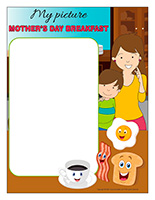 Picture-frame-Special Day-Mother’s Day-breakfast