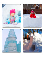 Picture game-Snow castles-1